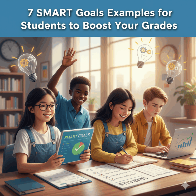 7 SMART goals examples for students to Boost Your Grades